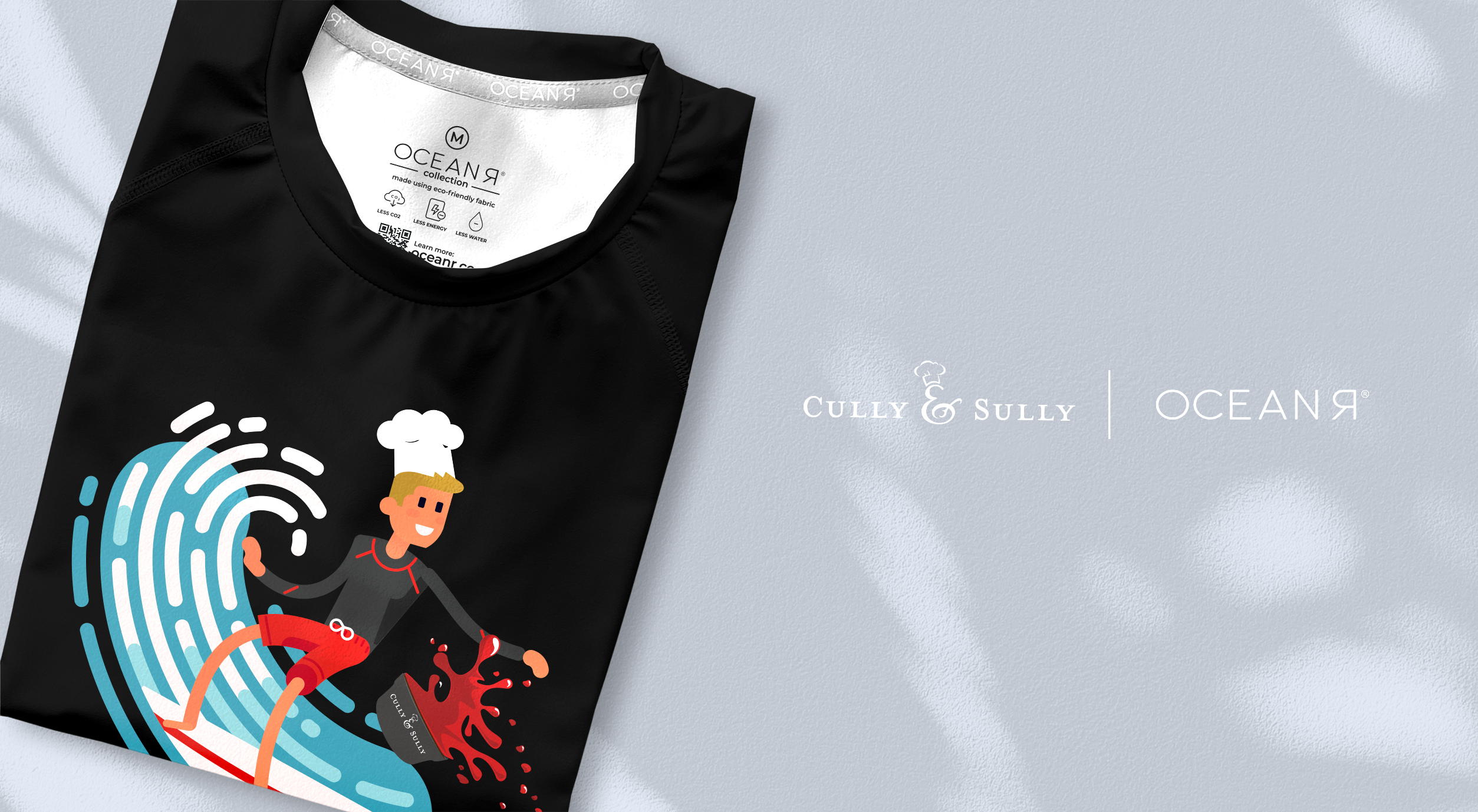 Cully & Sully x OCEANR Rash Guard Collaboration