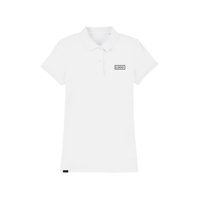 Sustainable Custom Women’s Organic Cotton Polo 100% Organic Cotton v2