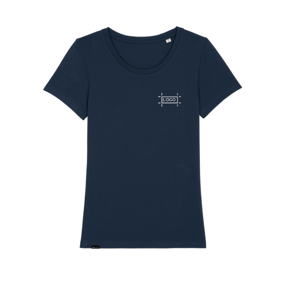Sustainable Custom Women’s Organic Cotton T-shirt 100% Organic Cotton v2